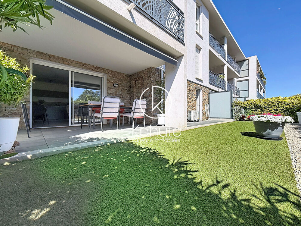 Vente Appartement T3 rez-de-jardin plein sud, Jardin & terrasse dans résidence avec piscine, Parking, Box en sus Hyeres
