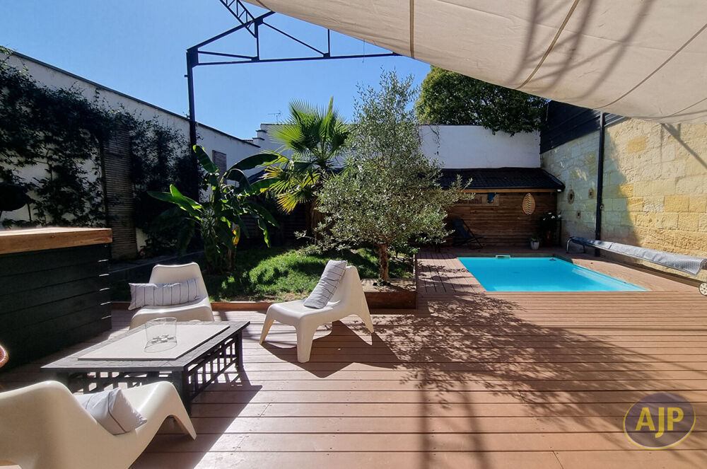 Vente Maison Loft d'Exception 5 CH avec piscine et Grand Garage au Coeur de la Ville Libourne