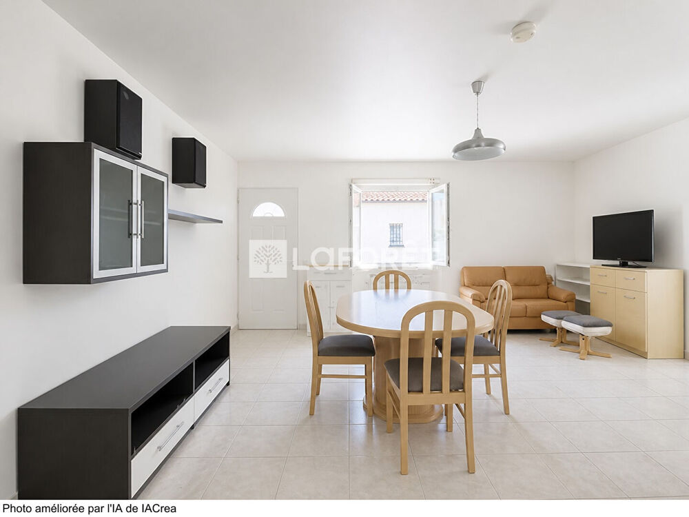 Vente Maison Maison Elne plain pied , 4 pièce(s) 83.52 m2. 2 garages. 482 m2 de terrain Elne