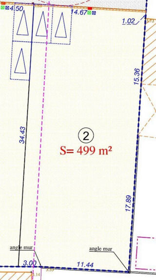  Terrain à vendre 499 m²