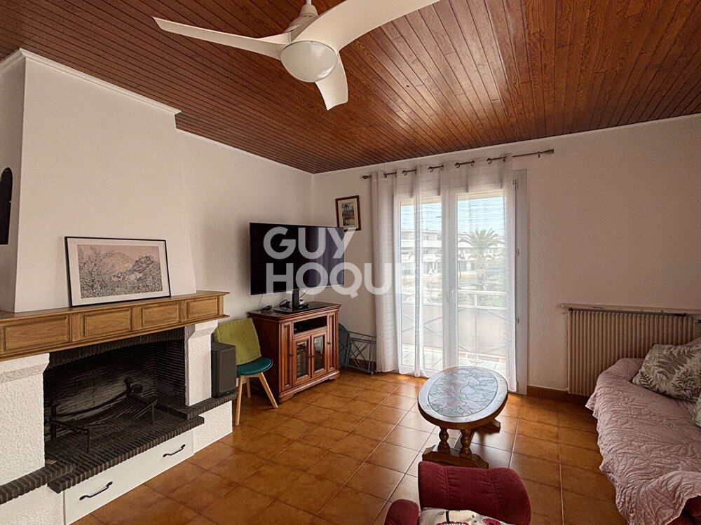 Location Appartement À louer à l'année - Appartement meublé 4 pièces avec balcon et jardin commun à Villeneuve-de-la-Raho Villeneuve de la raho