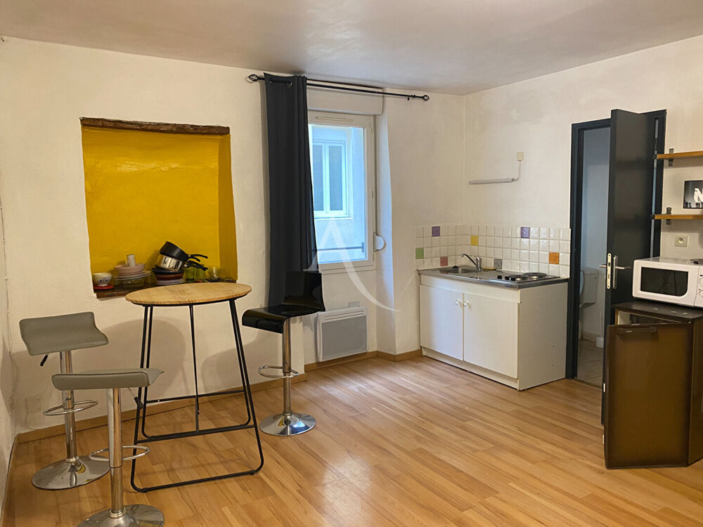 Location Appartement BEDARIEUX - Studio meublé - 24 m² - 2ème étage Bedarieux