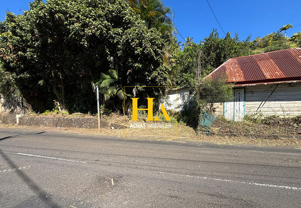 Vente Maison L'ENTRE-DEUX - Ravine à Citrons - Terrain 400 m²  avec maison ancienne Entre deux