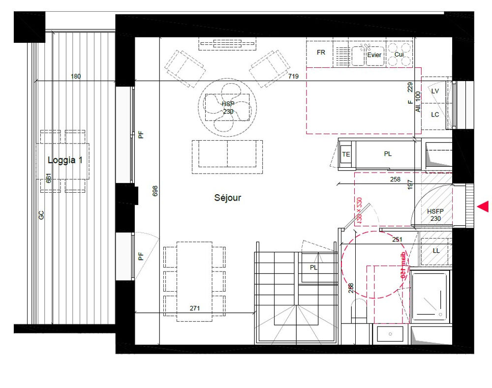 Vente Appartement Appartement Villeurbanne 4 pièces Duplex dernier etage terrasse Villeurbanne