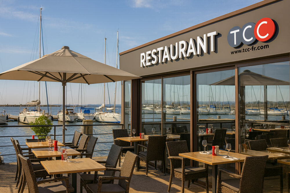   Cession de bail Restaurant, sur le port de Hyères 100 m2, +terrasse 