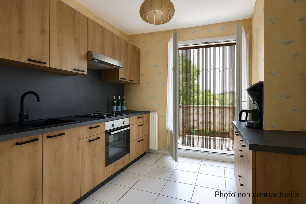 T2 Rillieux-la-Pape 44 m² balcon vue dégagée ascenseur cave garage Loup Pendu proche Lyon