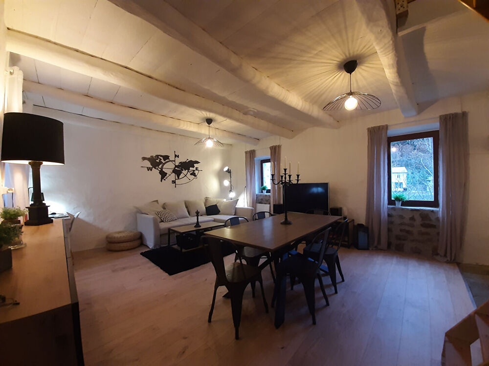 Vente Maison Ardèche : ensemble de 2 maisons en pierre dans LA VALLEE DU TALARON Saint christol