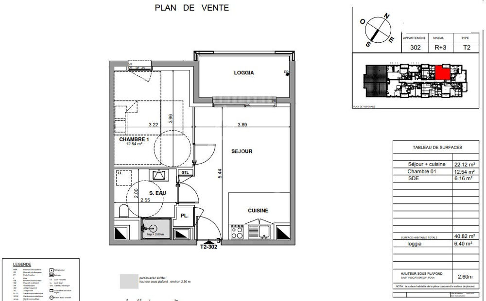 Vente Appartement Appartement Neuf T2 de 40,82 m² - Centre ville de LAVAL Laval