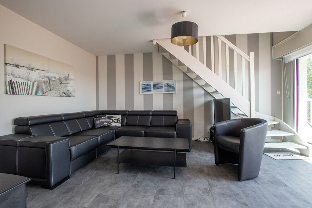 Duplex lumineux à Merlimont-Plage 2 chambres, terrasse plein sud