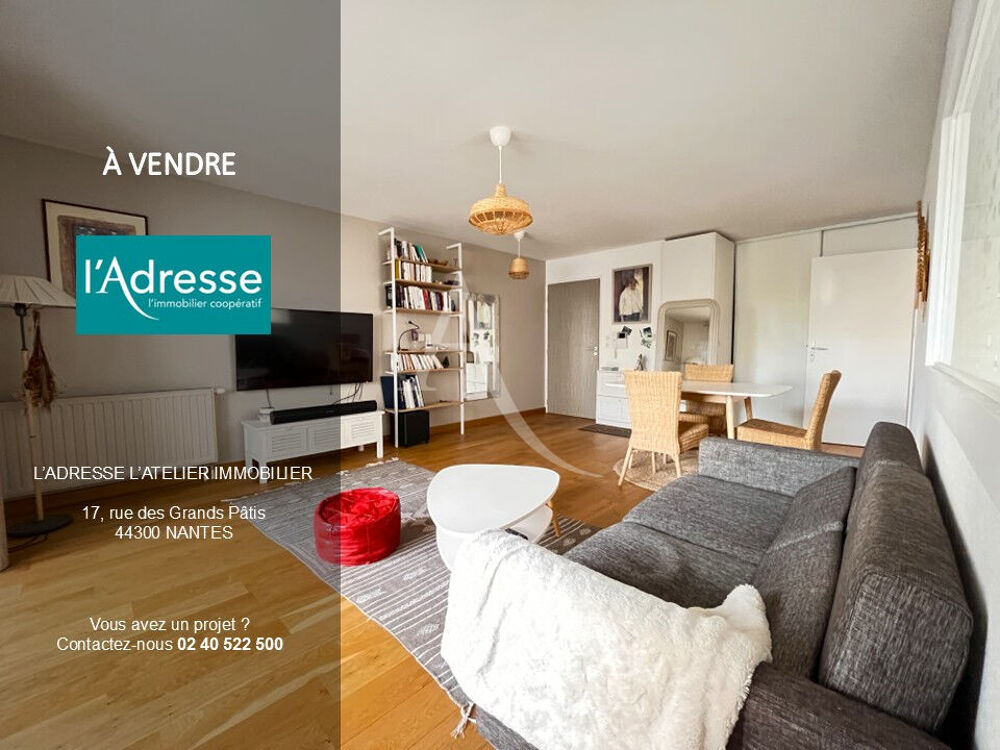 Appartement Nantes 3 pièce(s)
