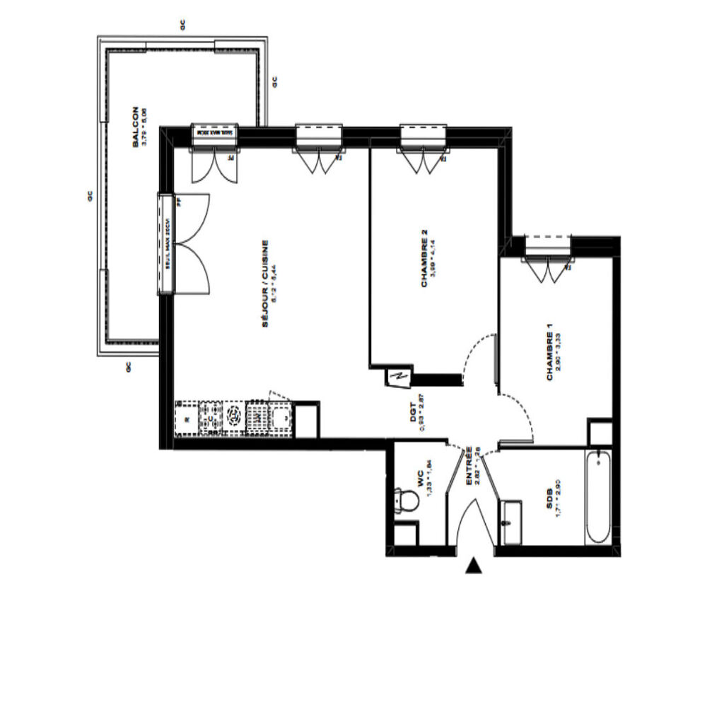 Vente Appartement Appartement neuf T3 à Dugny Dugny