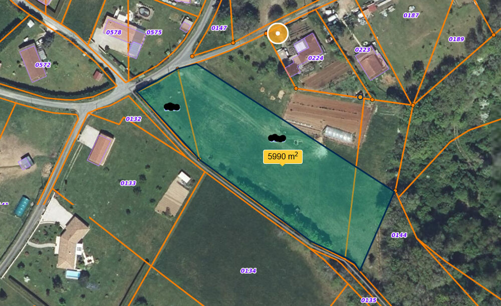 Vente Terrain Terrain Rouffignac Saint Cernin De Reilhac 6000 m2 Rouffignac saint cernin de reilhac
