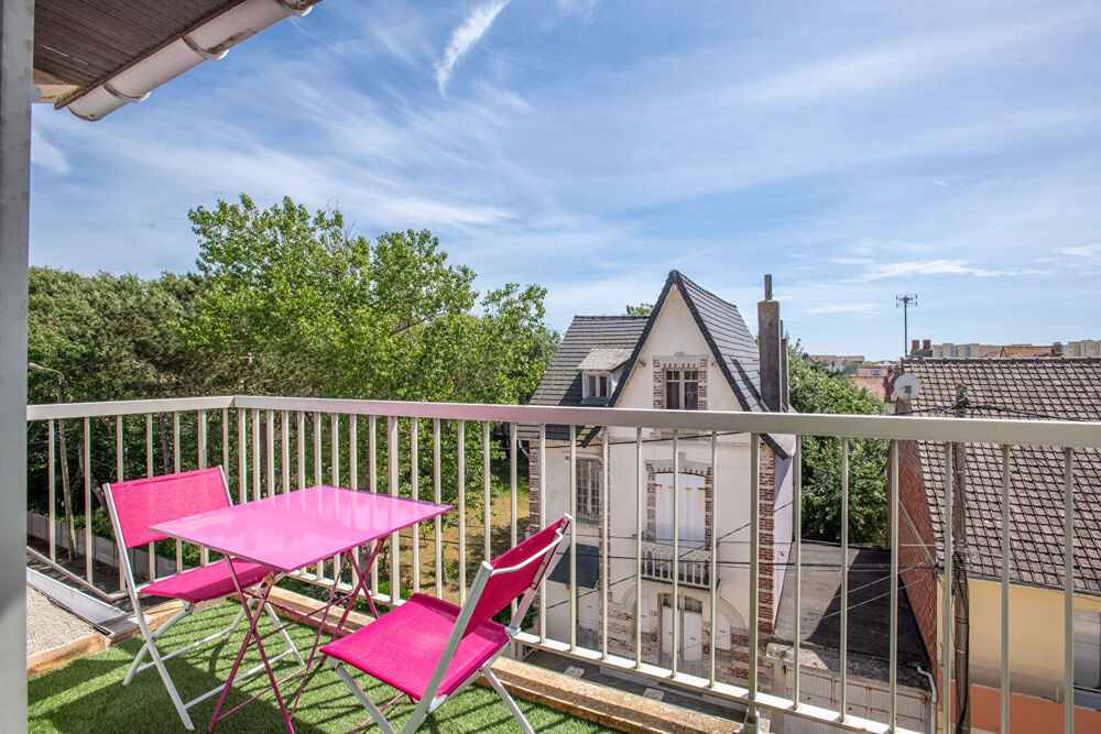 Duplex lumineux à Merlimont-Plage 2 chambres, terrasse plein sud