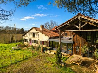 Vente Maison Ferme gasconne rénovée avec gîte indépendant dans un environnement boisé Barbotan les thermes