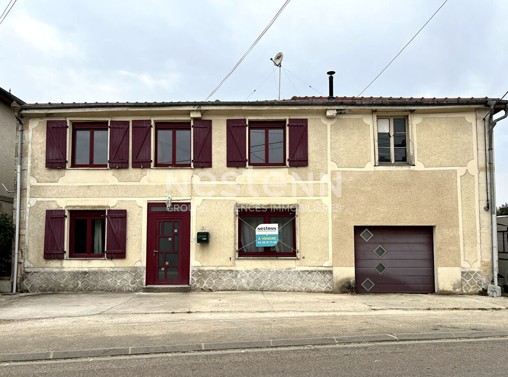 Vente Maison VAUBÉCOURT : Maison de 194m², 7 pièces , 6 chambres, garage et terrain Vaubecourt