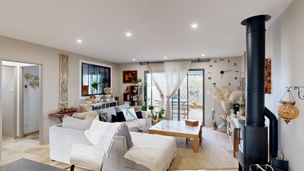 Vente Maison MAISON PLAIN PIED AVEC JARDIN GARAGE ET PISCINE A CONQUE SUR ORBIEL Conques sur orbiel