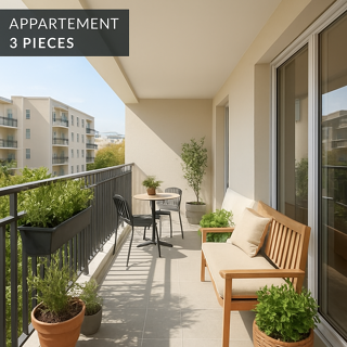  Appartement à vendre 3 pièces 63 m²