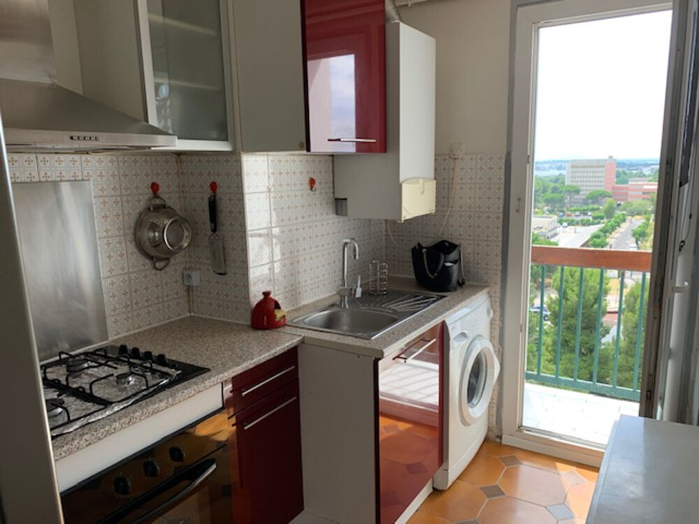 Location Appartement LOCATION A L'ANNEE - T3 meubl� avec Balcon Perpignan