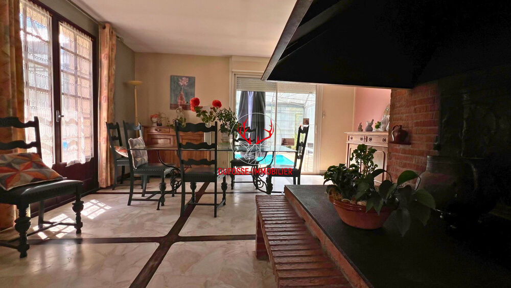 Maison Castagnac avec piscine et jardin arboré