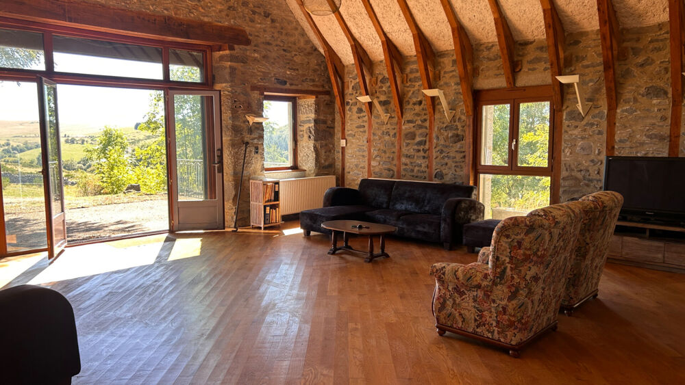 Domaine d'exception +500 m² sur 1,7 ha, Vue panoramique Aubrac, Idéal Gîte ou Grande Demeure