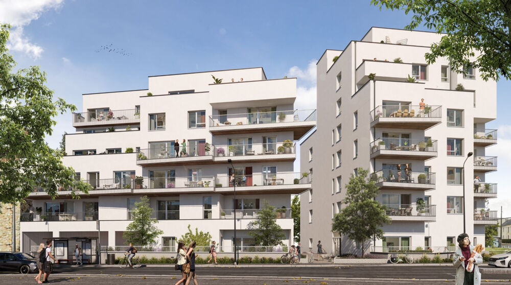 RENNES - Quartier Landry - Appartement T3 avec balcon et parking