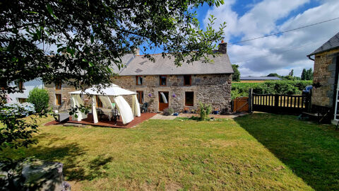   CTES D'ARMOR Maison de campagne en pierre, 3 chambres avec terrasse, jardin, parking et btiment en pierre non attenant Maison - 5 pice(s) - 171 m