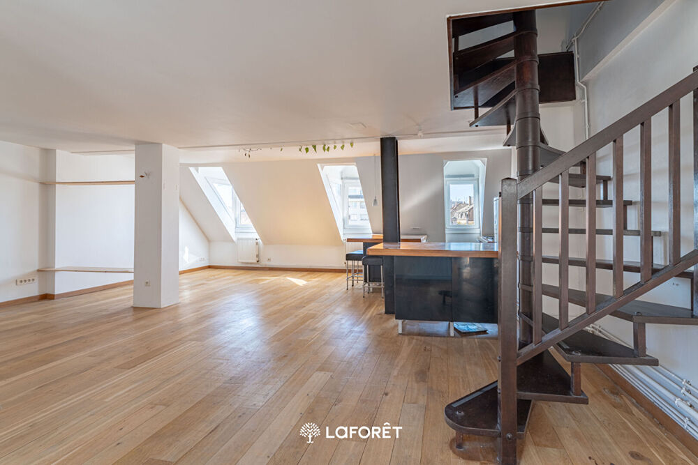 Vente Appartement Duplex sous les toits, face aux Ponts Couverts ? Quai Turckheim Strasbourg