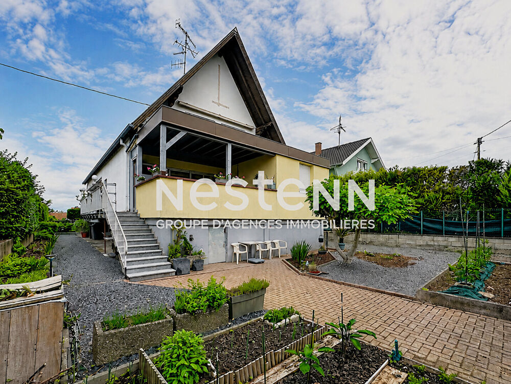 Maison spacieuse de 8 pièces à vendre à Duppigheim - Un havre de paix à proximité de la nature