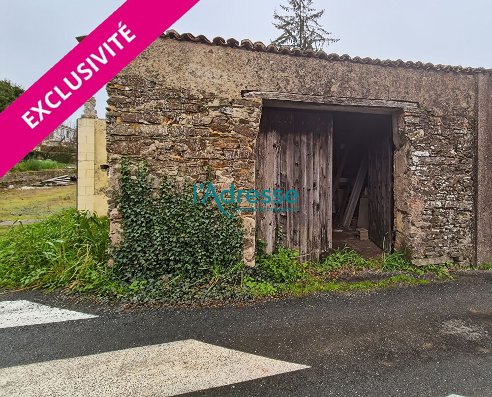 Garage en pierres de 60 m²