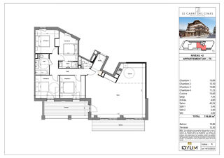  Appartement � vendre 5 pi�ces 117 m�