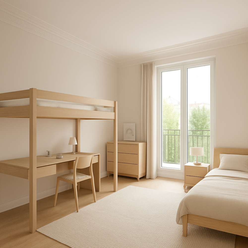 Appartement 3 pièces de 63 m2 (Nantes)