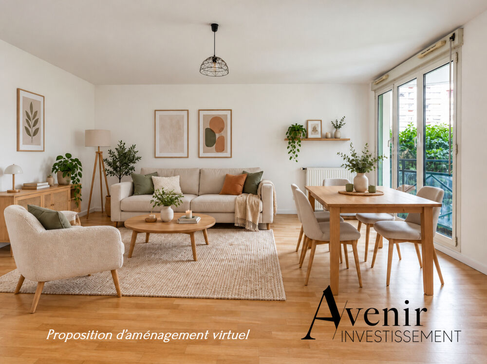 Vente Appartement Lyon 6e Masséna T2 au calme sur jardin Garage possible Lyon 6