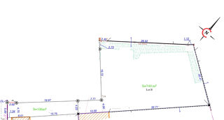  Terrain  vendre 740 m