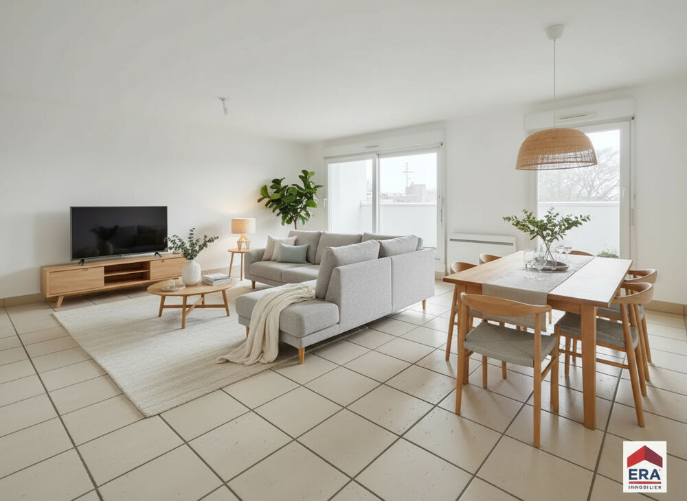 Vente Appartement Appartement - 104 m² - 4 Chambres - Balcons - Parking privatif - Proche métro Roubaix