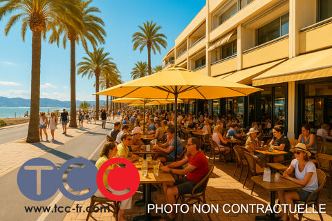 Fonds de commerce Bar brasserie  avec belle terrasse face &agrave; la mer &agrave; cannes ! 809400 06400 Cannes