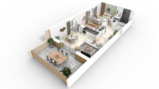  Appartement à vendre 3 pièces 66 m²