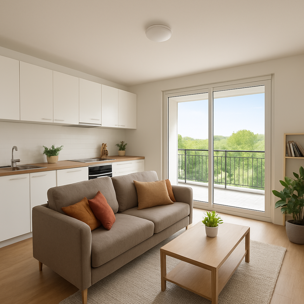 Appartement 2 pièces de 39 m2 (Chennevières-sur-Marne)