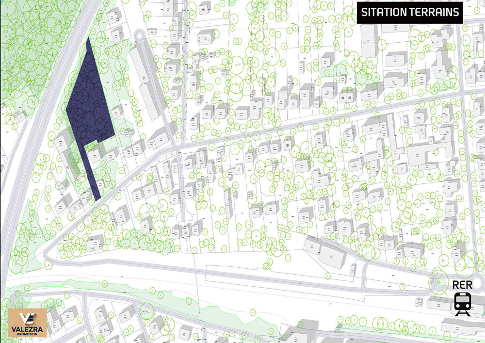Vente Terrain TERRAIN À BÂTIR - ARPAJON 91290 - 216 M² - LOT N°2 Arpajon
