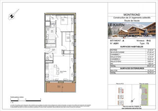 Appartement à vendre 2 pièces 53 m²