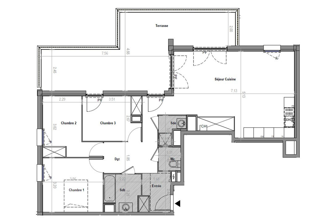 Vente Appartement Appartement Saint Didier Au Mont D Or 4 pièces Dernier etage Terrasse Saint didier au mont d or