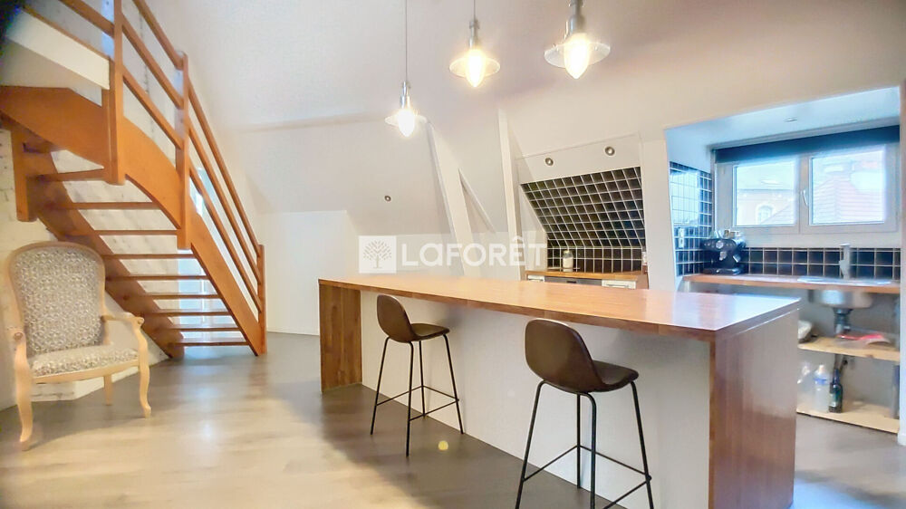Location Appartement T3 en duplex 65m² - Centre ville Elbeuf