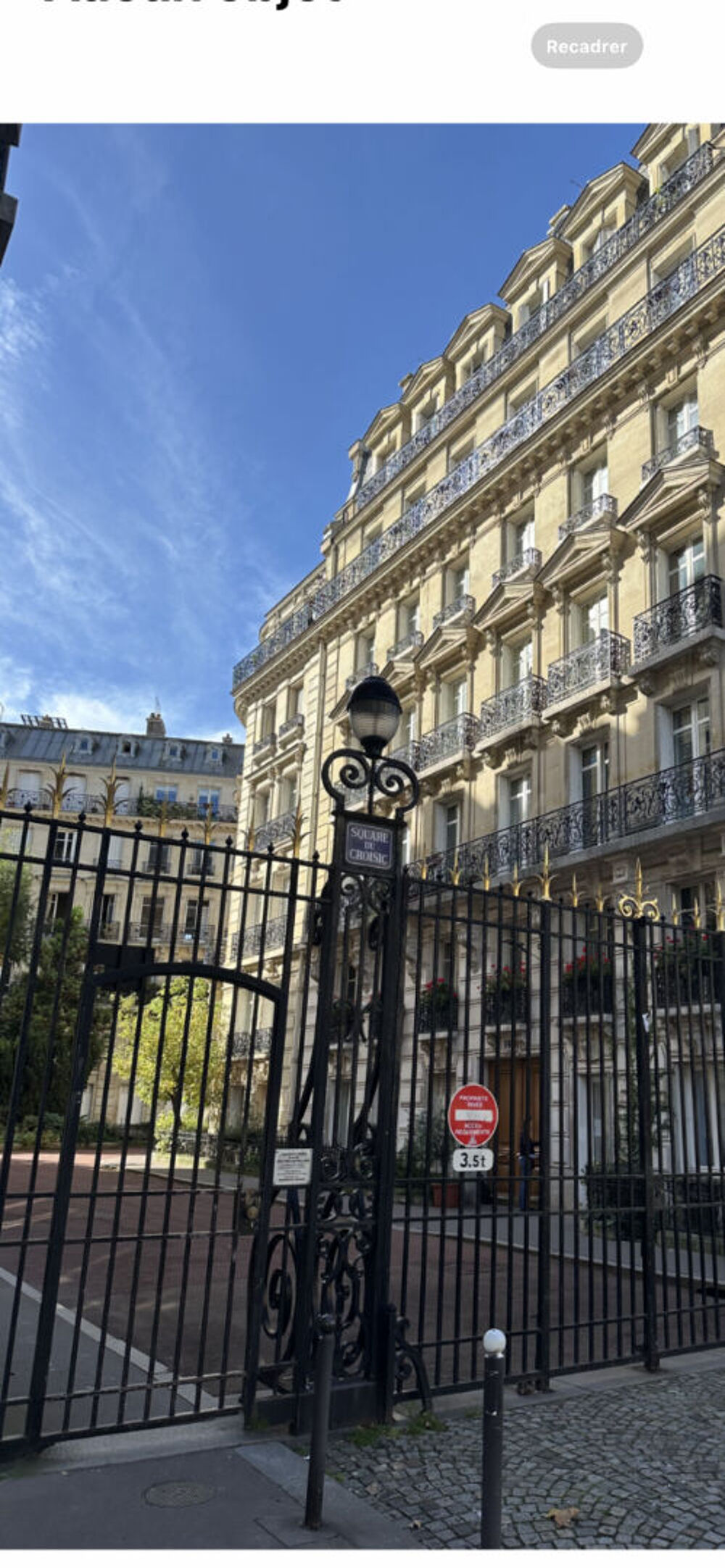 Vente Appartement PARIS 15ème  Chambre de service Paris 15