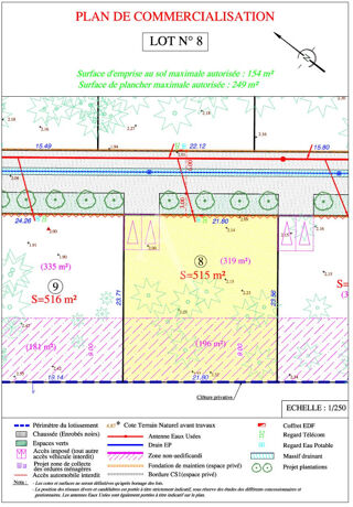  Terrain à vendre 515 m²