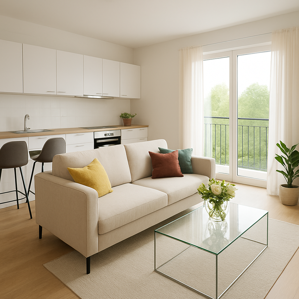 Appartement 2 pièces de 49 m2 (Senlis)