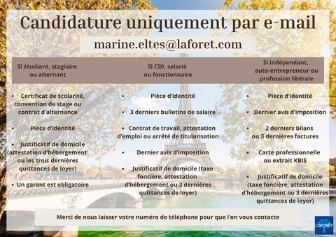  Appartement � louer 1 pi�ce 28 m�