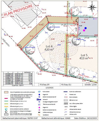  Terrain � vendre 420 m�