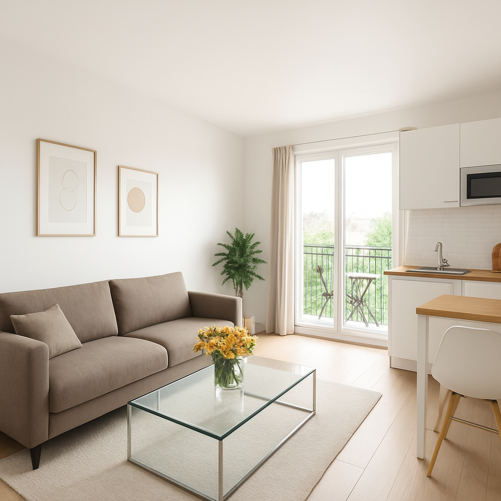 Appartement 2 pièces de 47 m2 (Arcachon)