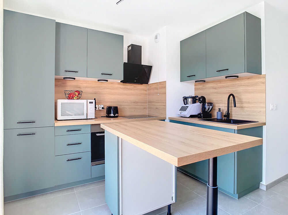 Location Appartement LA BALME DE SILLINGY _ Appartement meublé, 2 pièces de 40,86 m² avec balcon, cave et place de parking, à louer La balme de sillingy