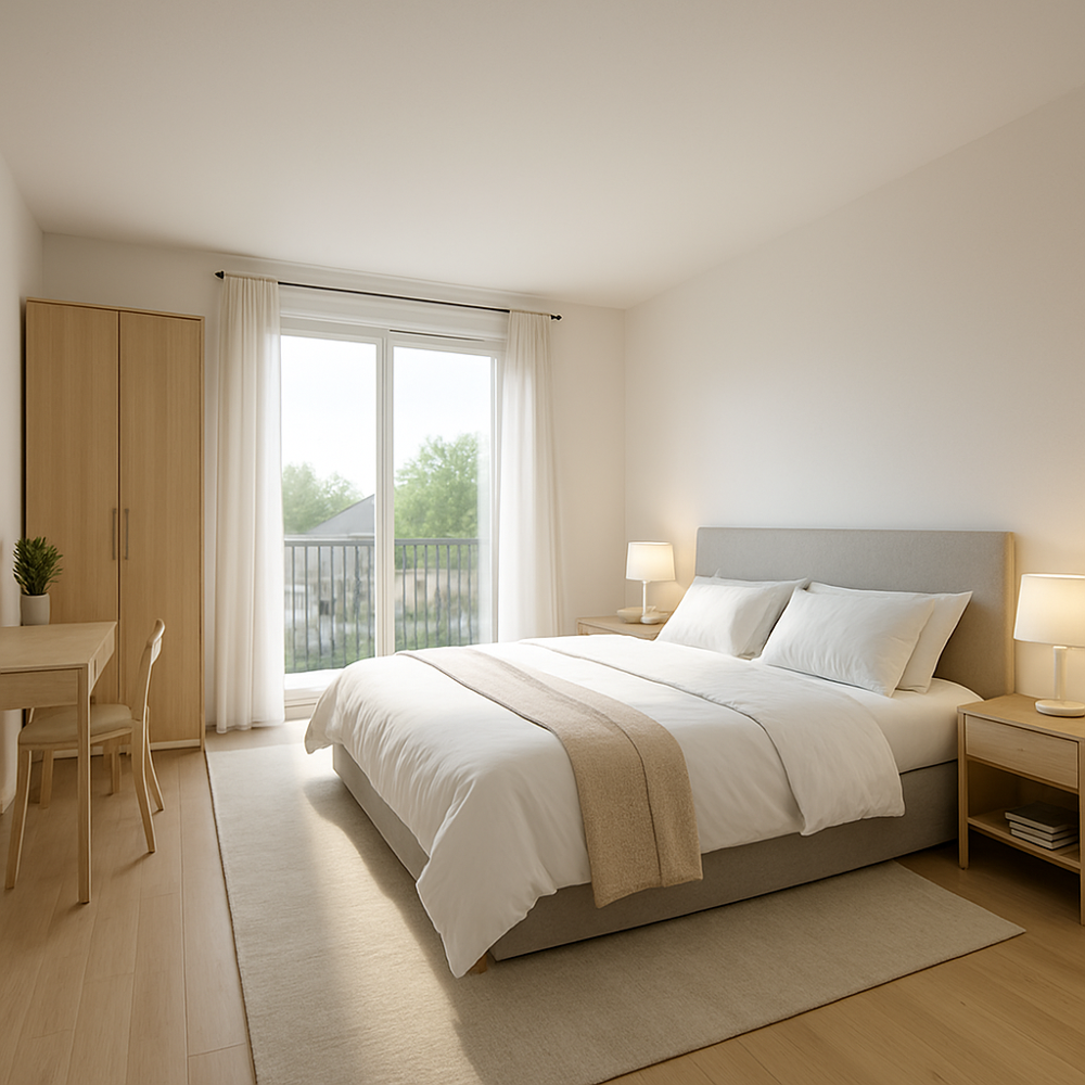 Appartement 2 pièces de 42 m2 (Fontaine-le-Comte)