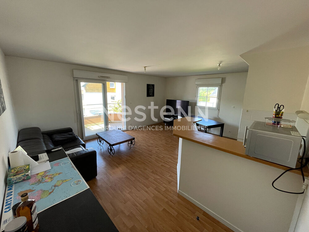 Appartement 2 chambres Saint Nolff exposé sud ouest au premier étage avec balcon